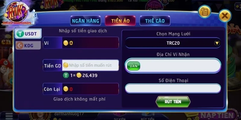 Đạt đủ số tiền tối thiểu